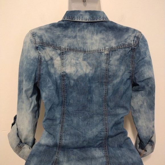 YMI - Chambray Button Down Shirt - Picture 9 of 15